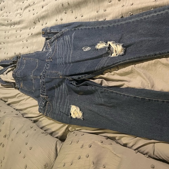 Just Fab Jean overalls - Picture 6 of 7